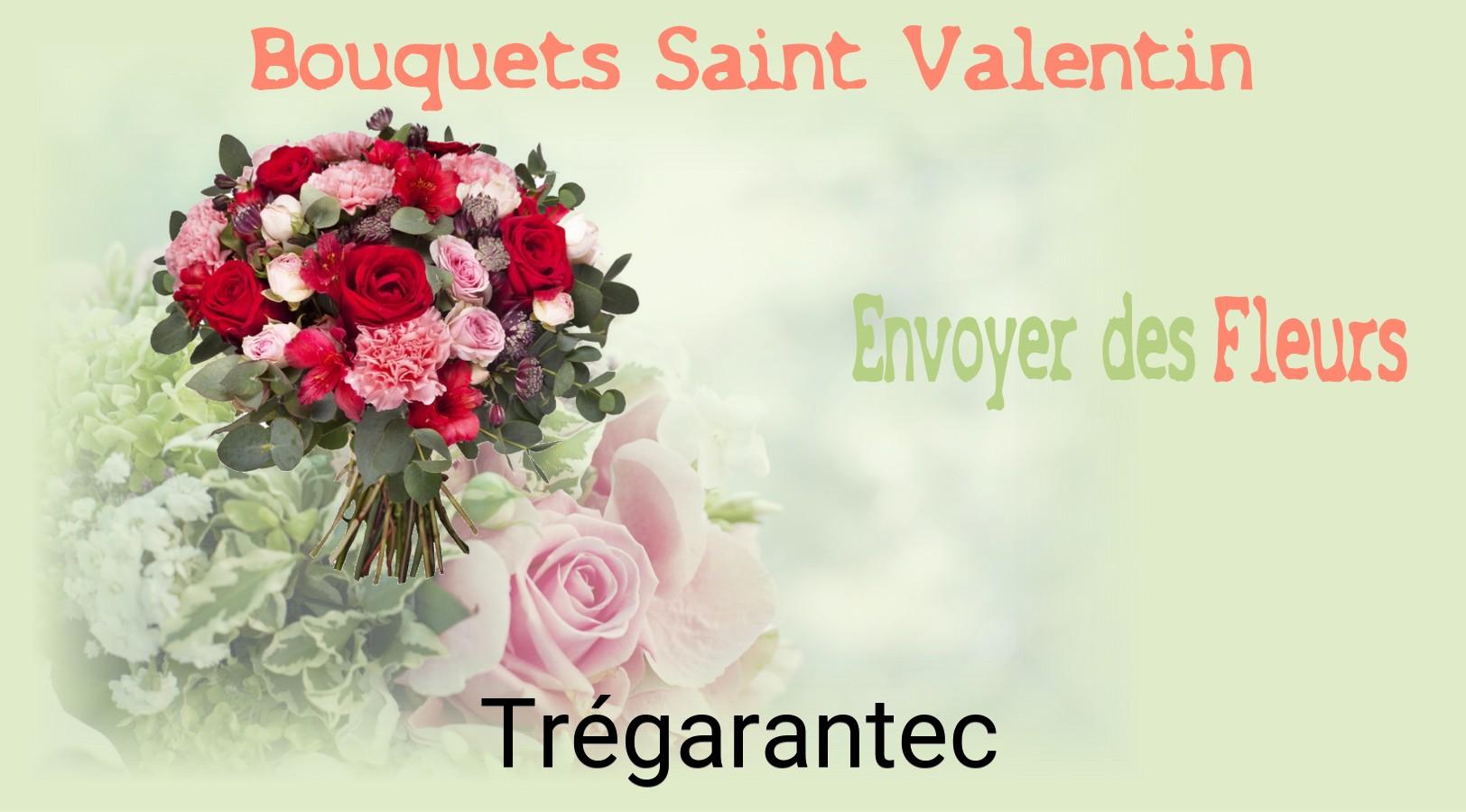 Roses de Saint-Valentin livrées à Trégarantec